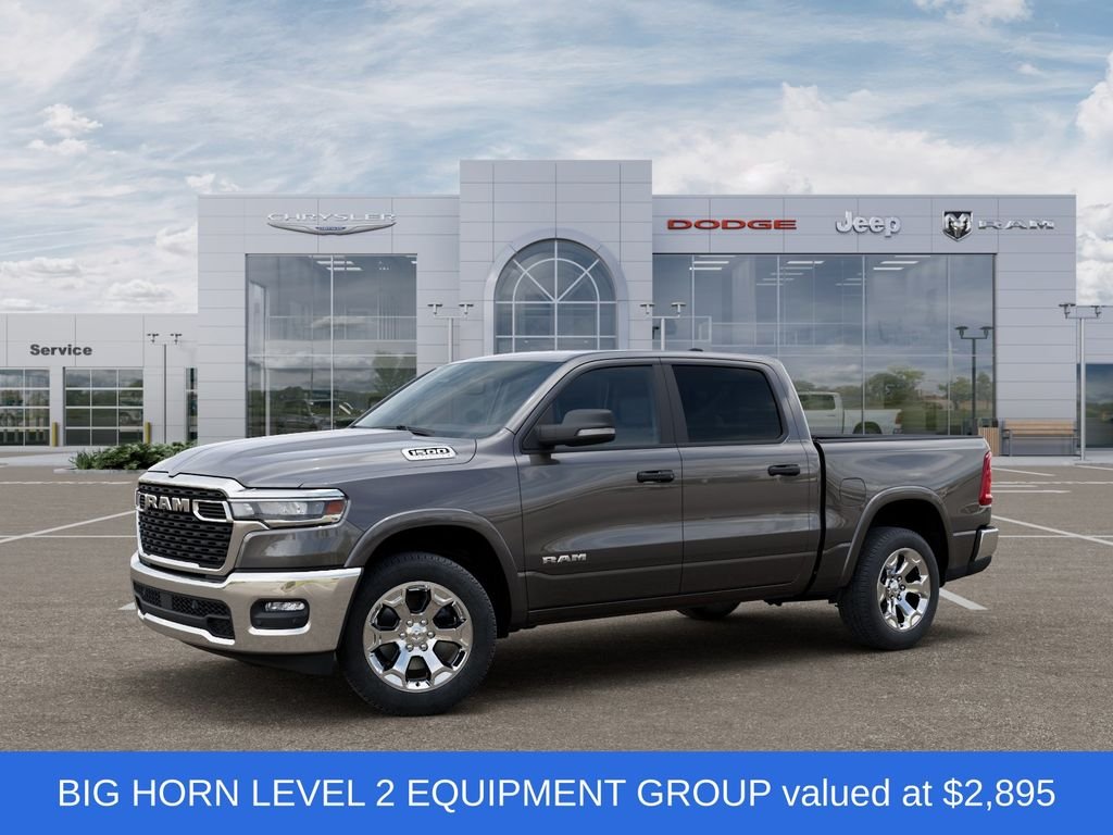 New 2026 Granite Crystal Metallic Clear-Coat Exterior Paint RAM Big Horn/Lone Star image 2