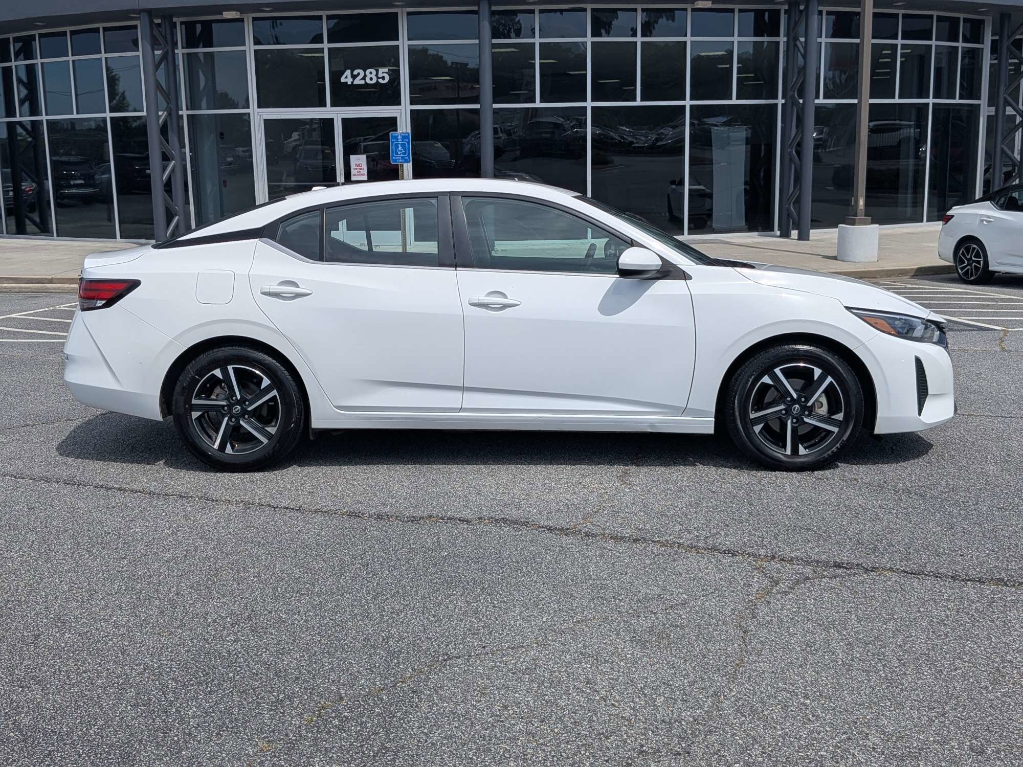 Used 2024 White Nissan SV image 2