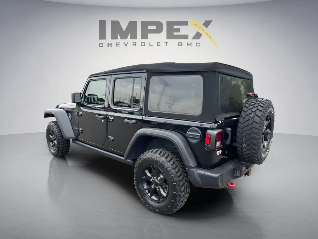 Used 2019 Black Jeep Unlimited Rubicon image 3