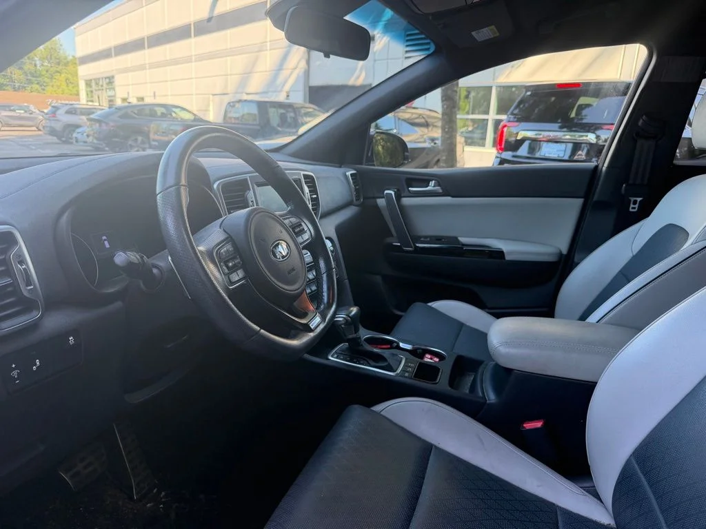 Used 2019 Black Cherry Kia EX image 12