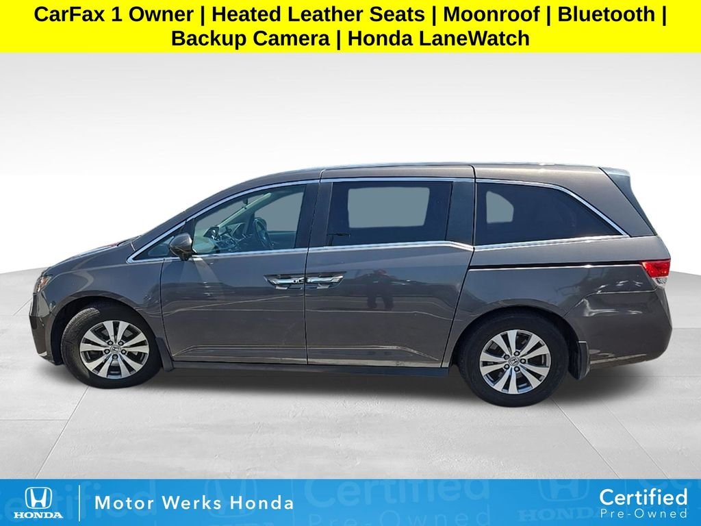 Certified Used 2015 Modern Steel Metallic Honda EX-L image 1