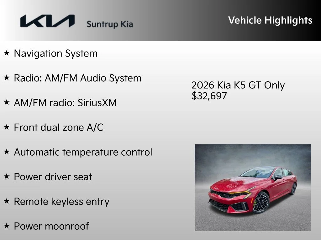 2026 Kia K5 GT - Photo 7