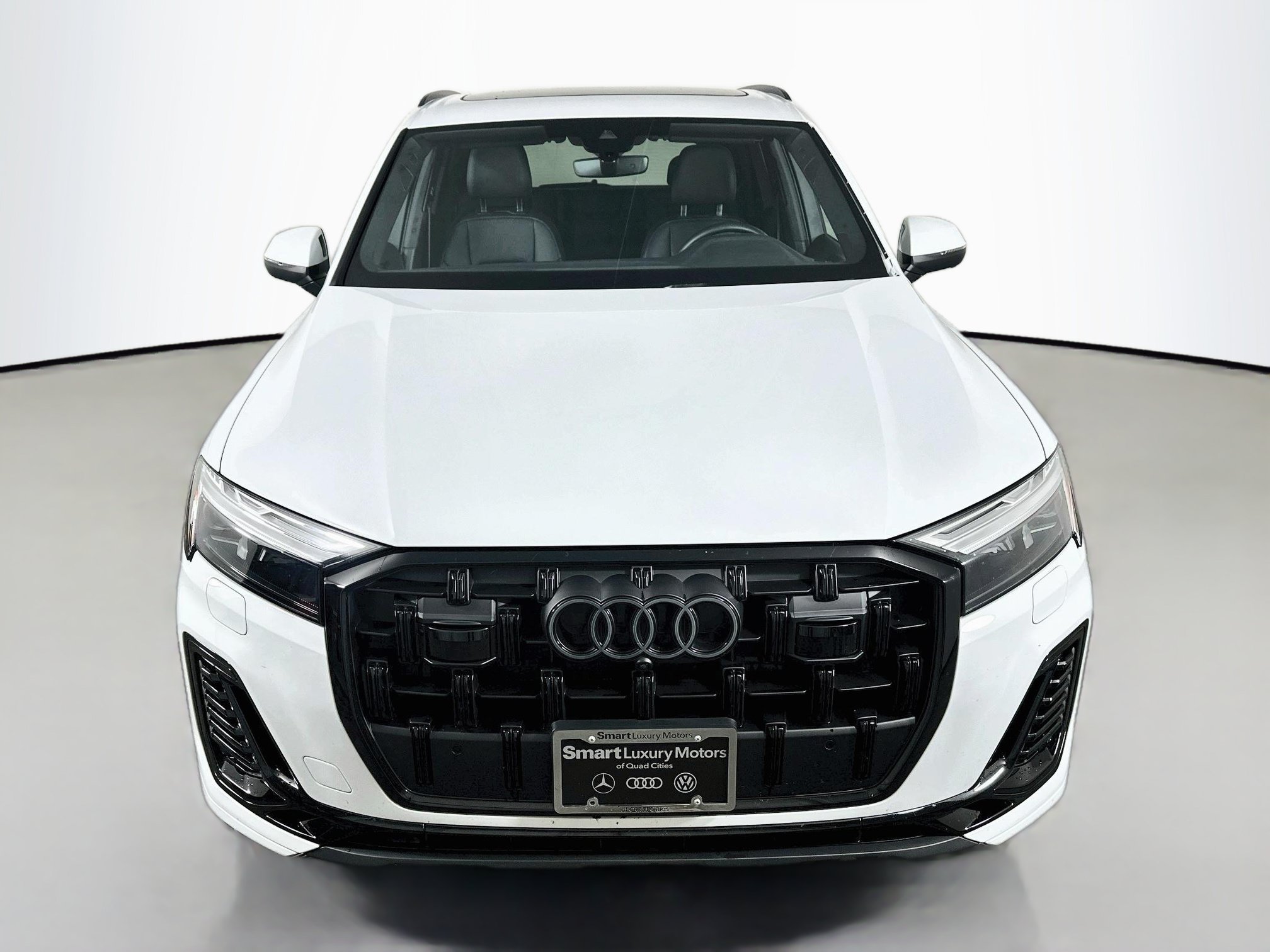 Used 2026 Glacier White Metallic Audi Premium Plus image 2