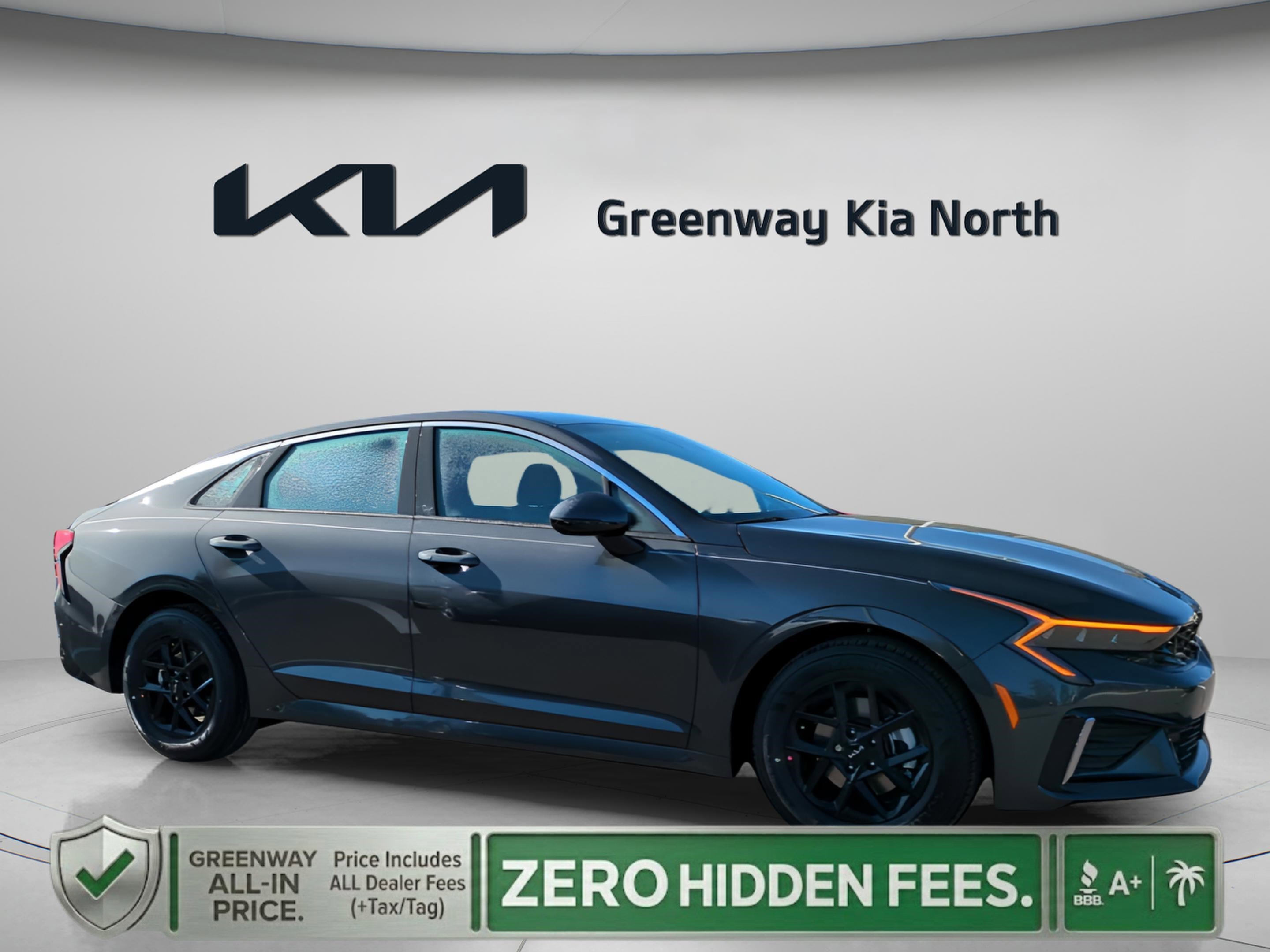 New 2026 Interstellar Gray Kia LXS FWD image 2