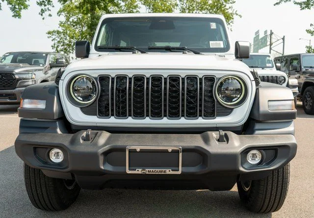New 2026 Bright White Clearcoat Jeep Sport S image 3