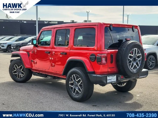 Used 2026 Red Jeep Sahara image 7