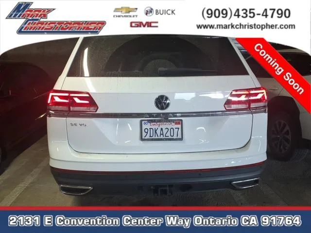 Used 2023 White Volkswagen 3.6L V6 SE w/Technology image 5
