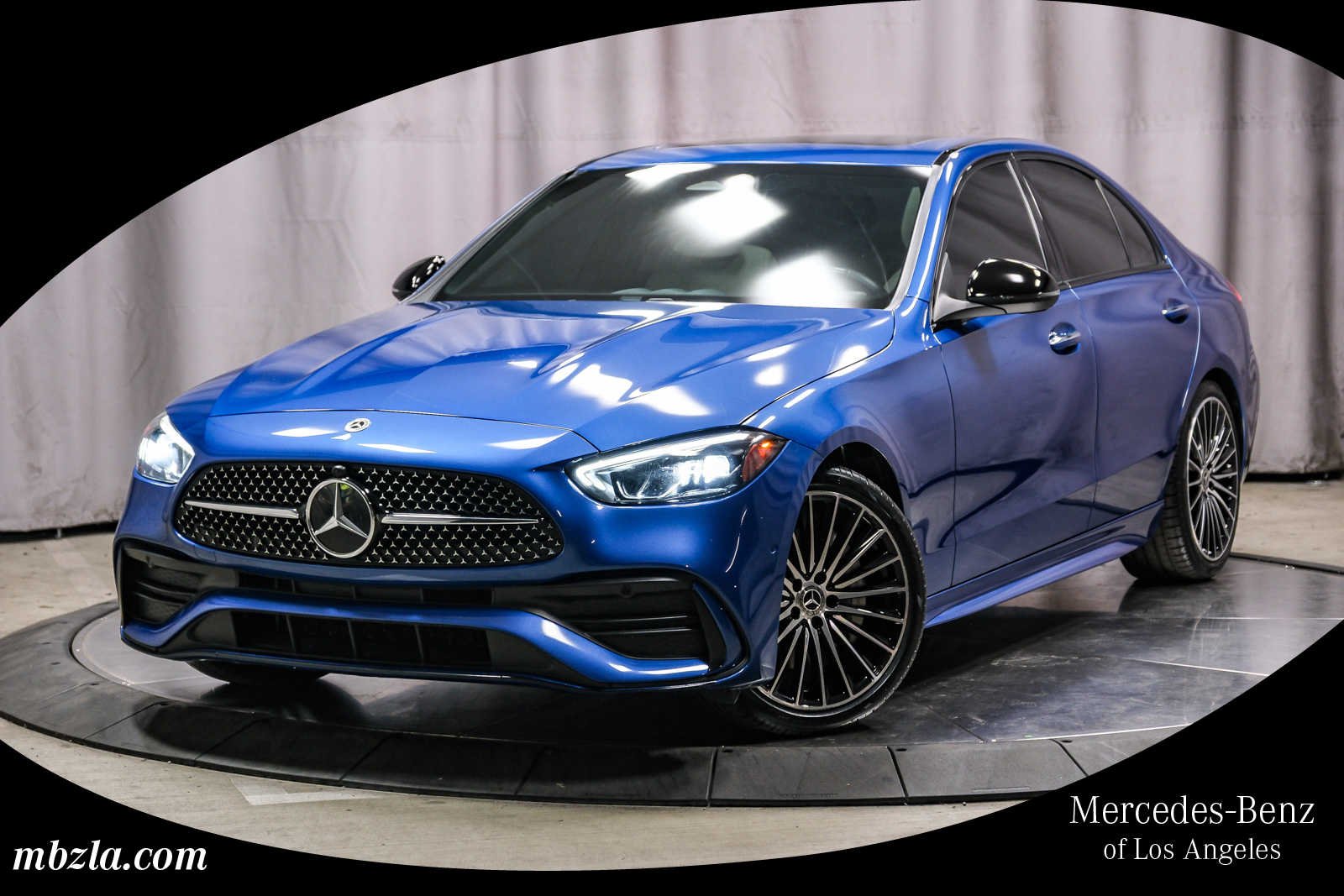 Certified Used 2024 Starling Blue Metallic Mercedes-Benz C 300 image 1
