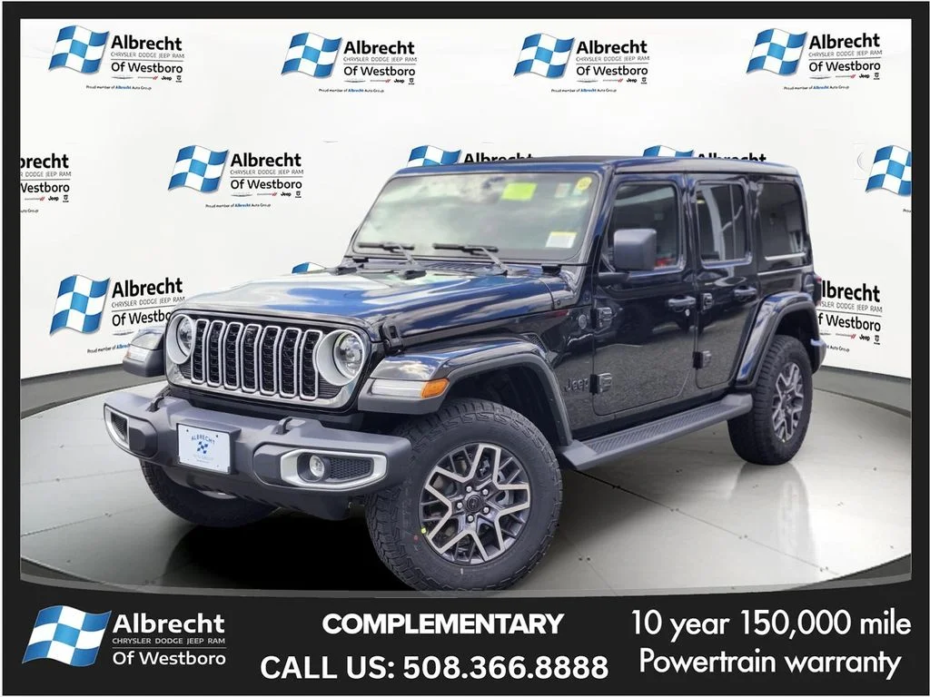 New 2026 Black Clear-Coat Exterior Paint Jeep Sahara image 1