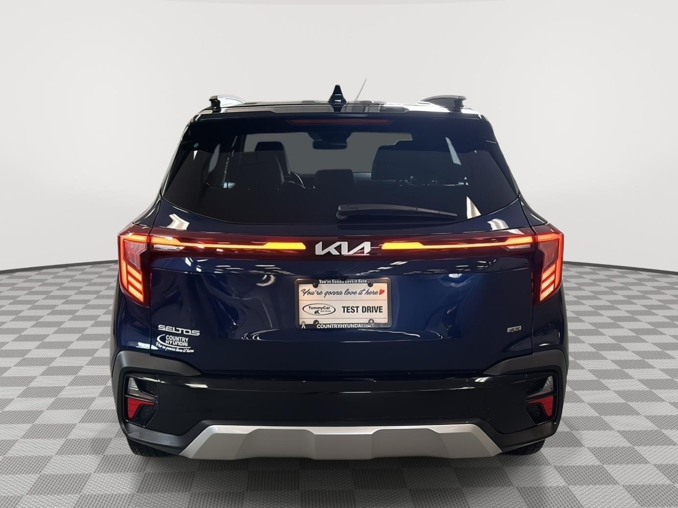 Used 2024 Dark Ocean Blue Kia EX image 6
