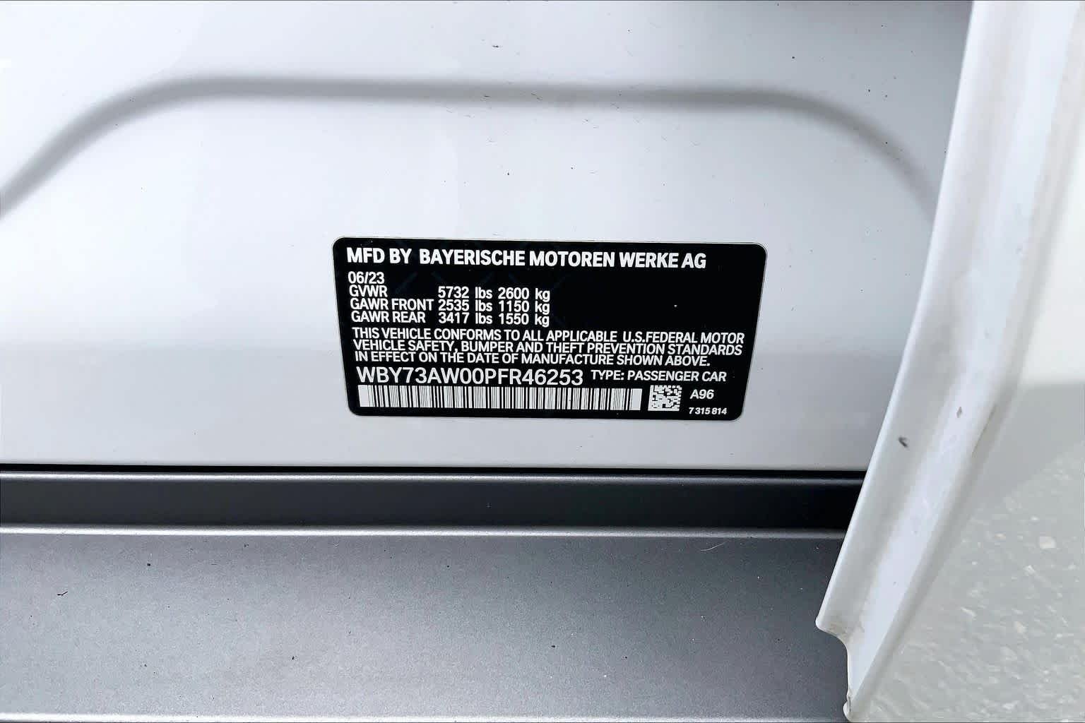 Certified Used 2023 Mineral White Metallic BMW eDrive40 image 36