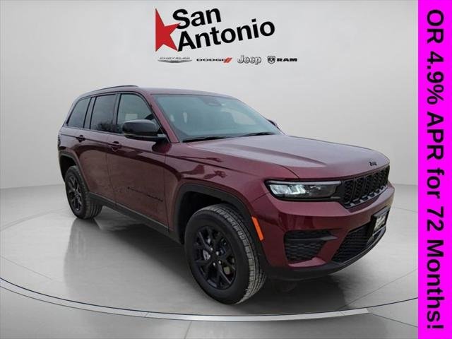 New 2025 Velvet Red Pearl-Coat Exterior Paint Jeep Altitude X image 1