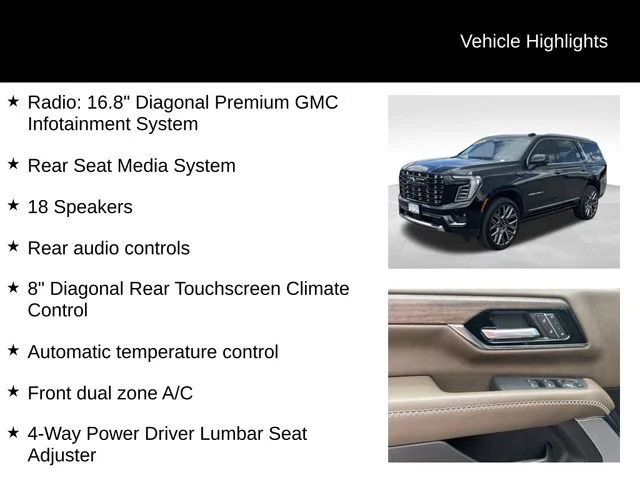 Used 2026 Onyx Black GMC Denali Ultimate image 14