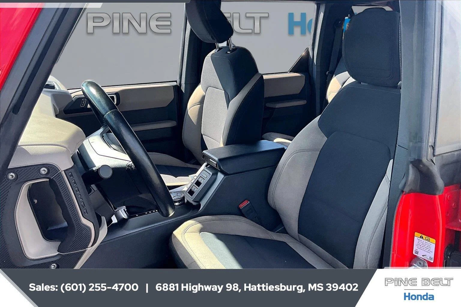 Used 2021 Race Red Ford Big Bend image 18