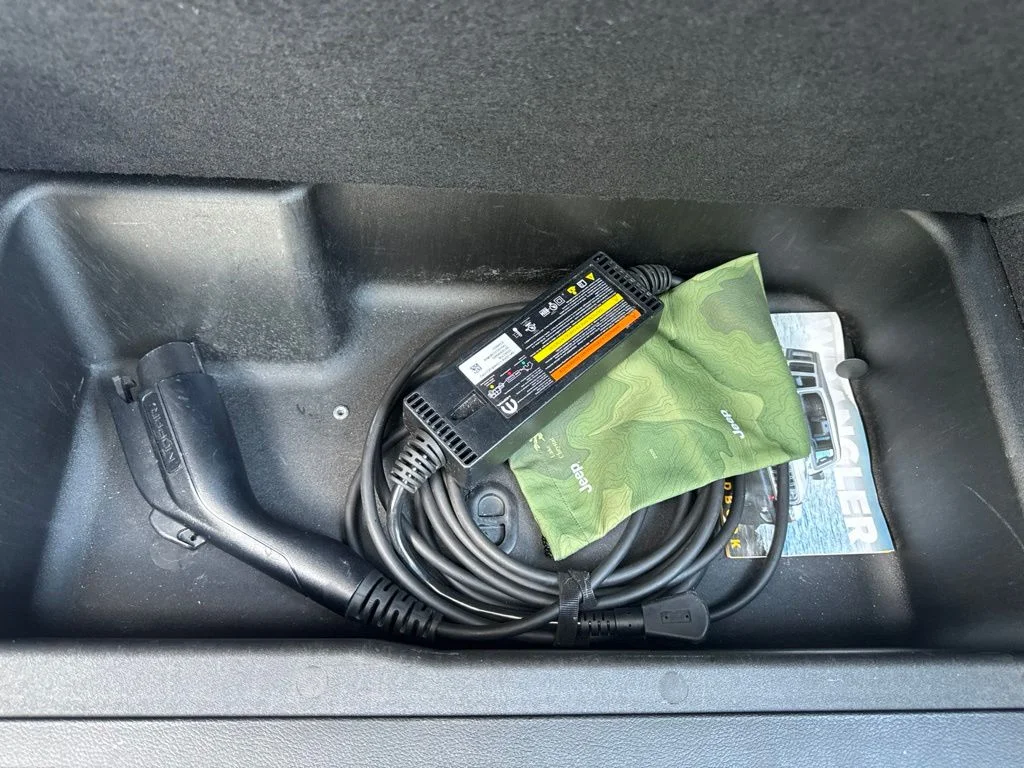 Used 2024 Gray Jeep Rubicon 4xe image 12