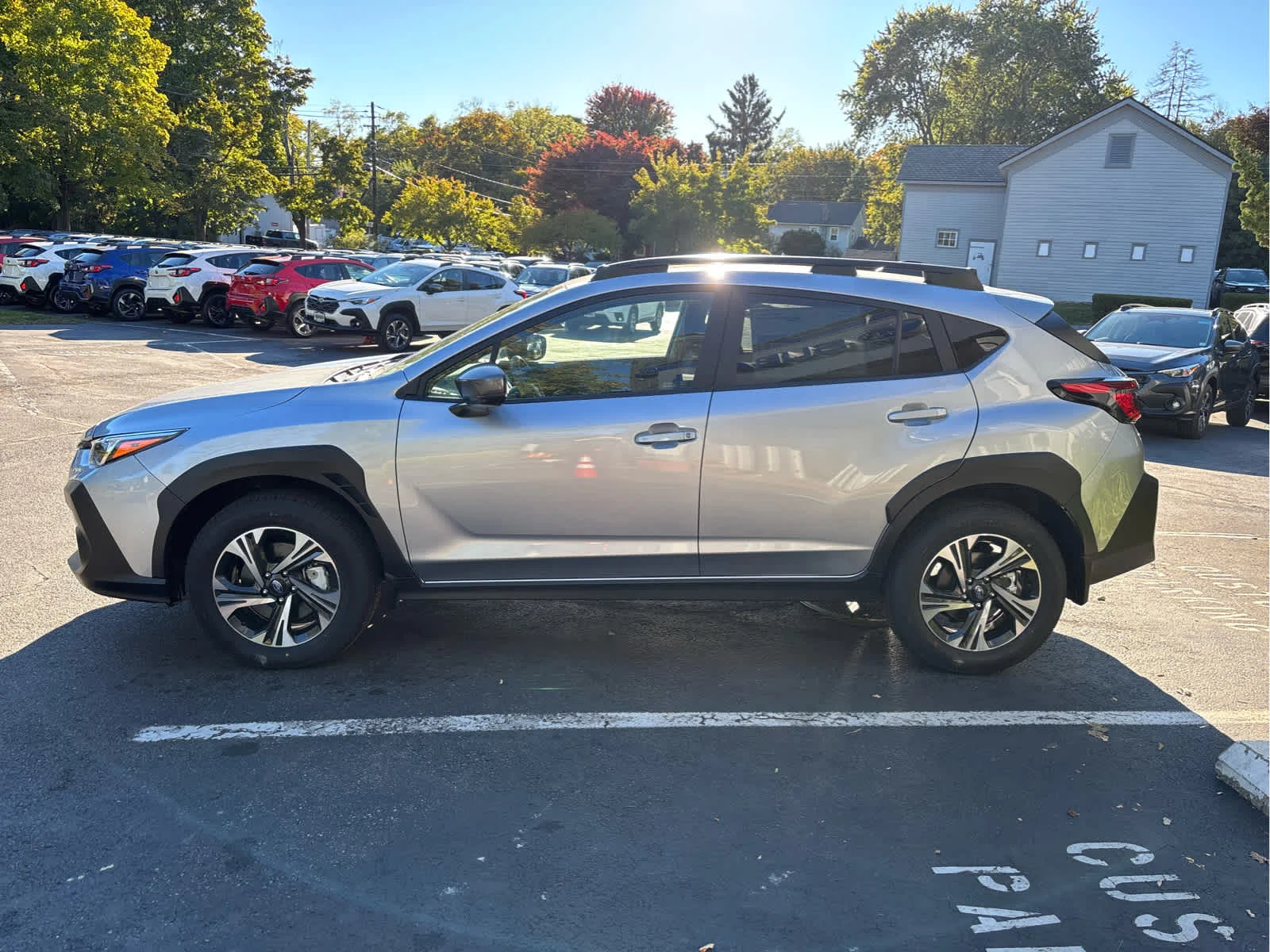 New 2026 Ice Silver Metallic Subaru Premium image 6