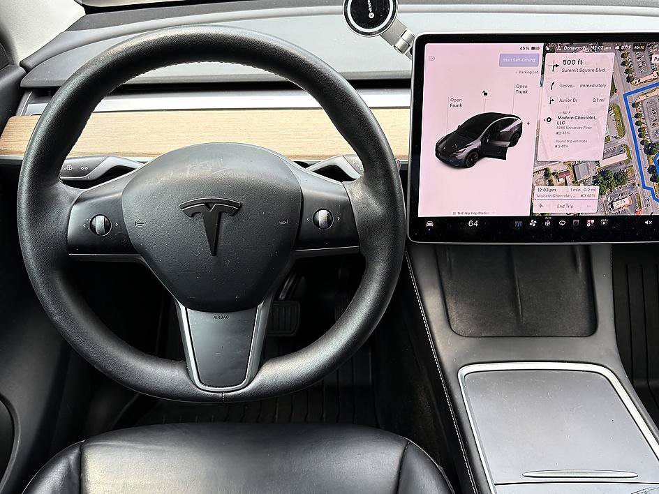 Used 2021 Midnight Silver Metallic Tesla Long Range image 15