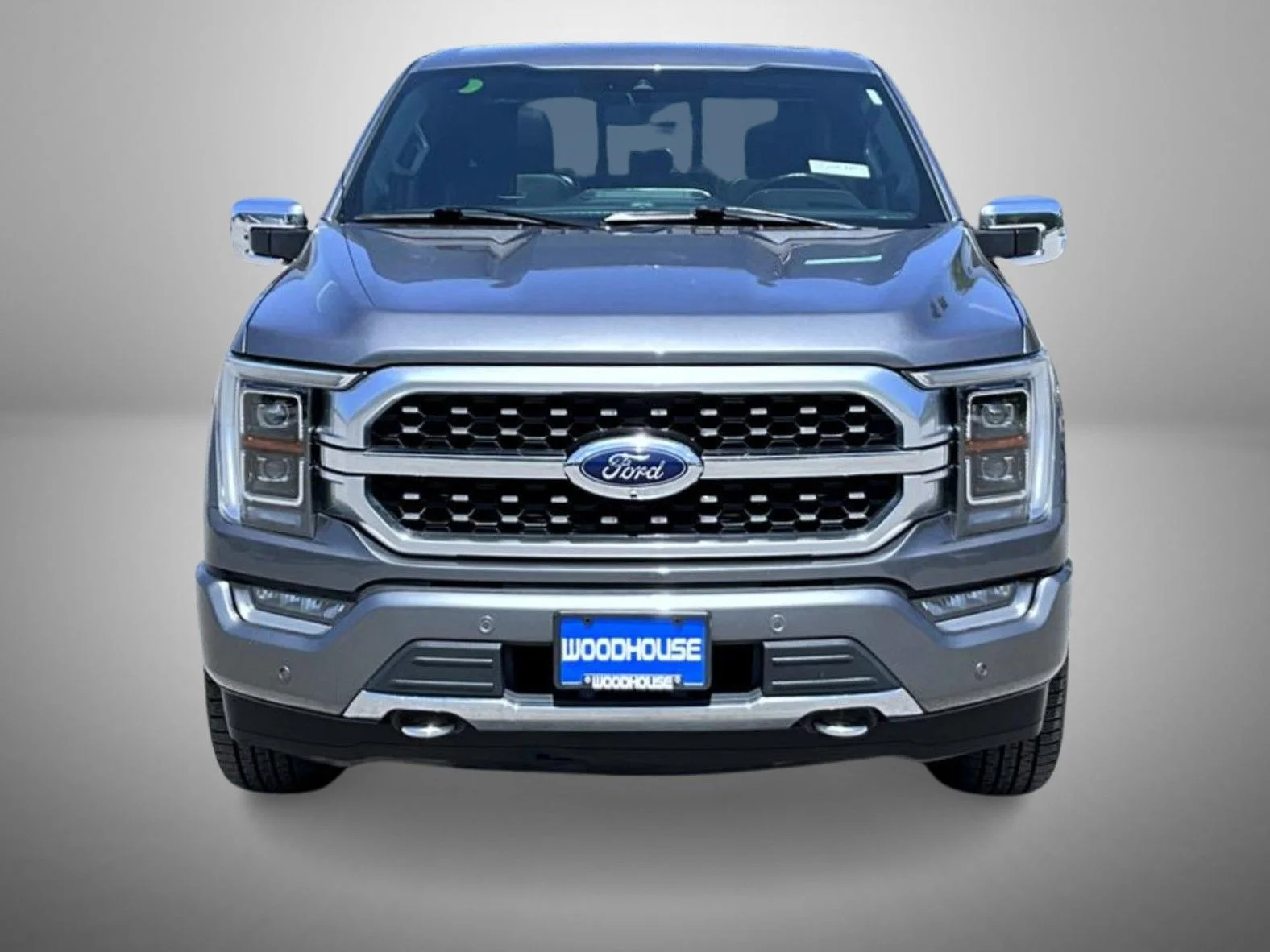 Used 2021 Gray Ford Platinum image 2