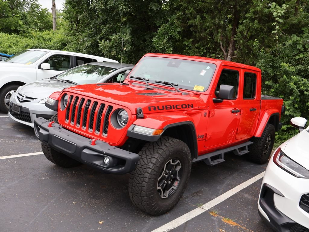Used 2021 Red Jeep Rubicon image 4