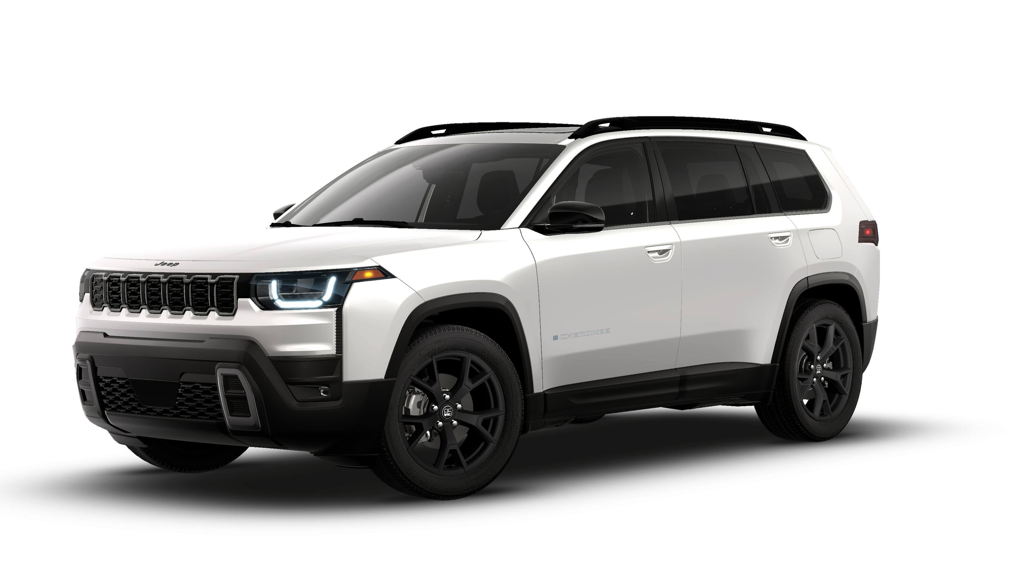 New 2026 Bright White Clear-Coat Exterior Paint Jeep  image 13