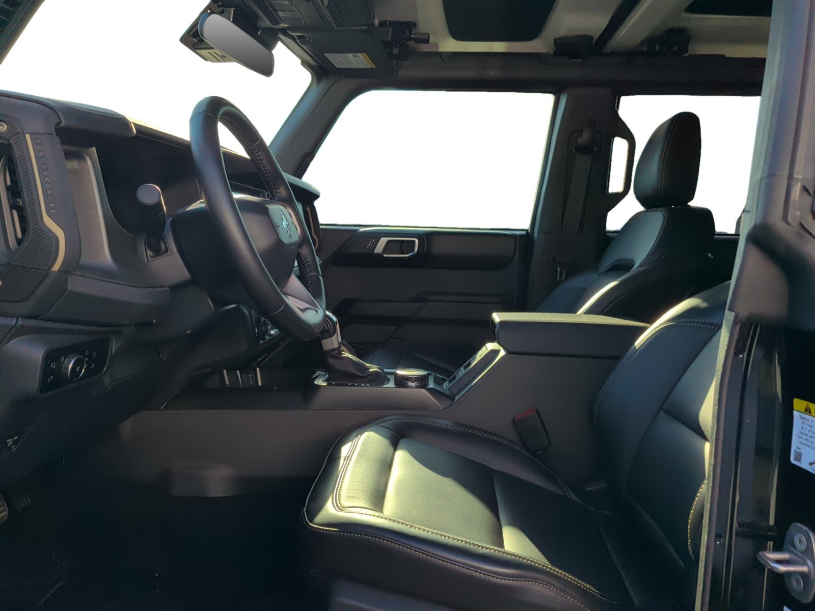 Used 2025 Shadow Black Ford Badlands image 6