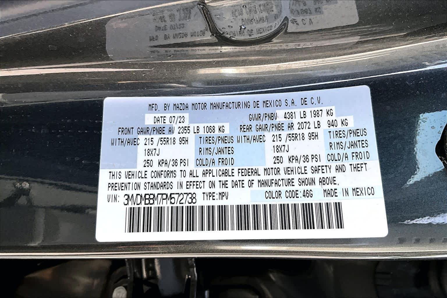 Used 2023 Machine Gray Metallic Mazda 2.5 S Select Package image 36