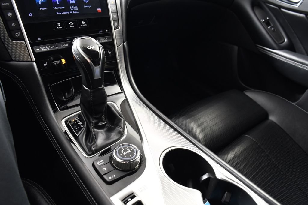 Used 2018 Black Obsidian INFINITI Sport image 33