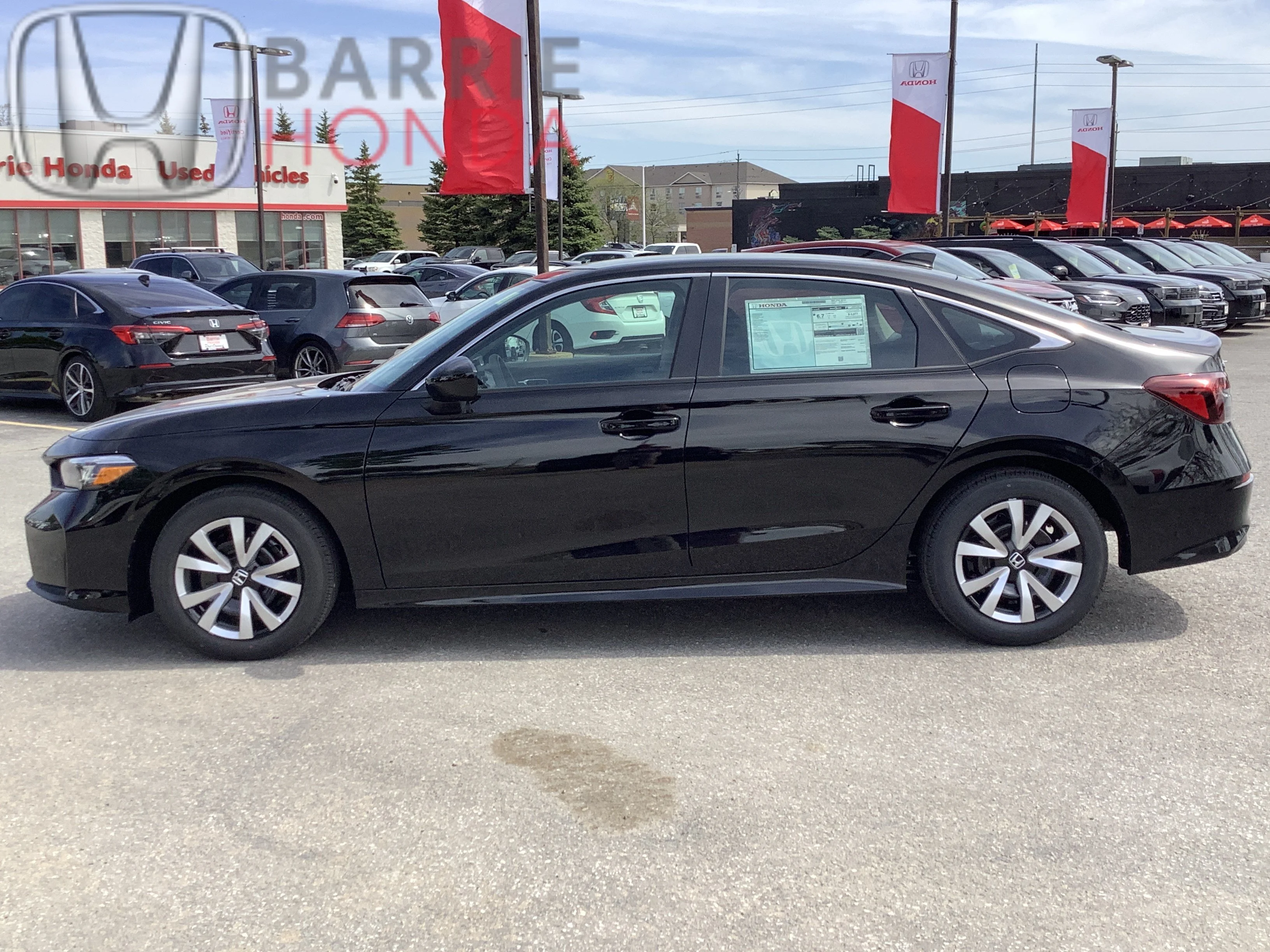 New 2026 Crystal Black Pearl Honda LX image 11