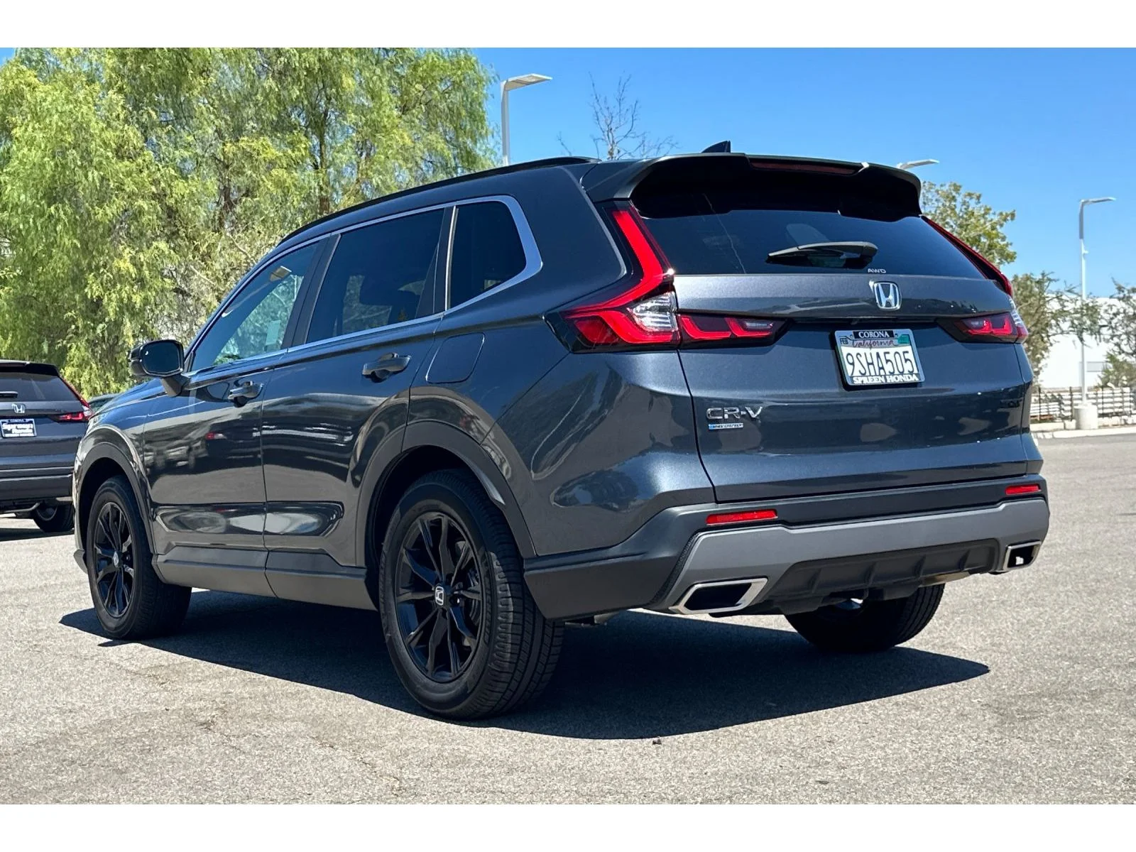 Used 2025 Meteorite Gray Metallic Honda Sport image 3