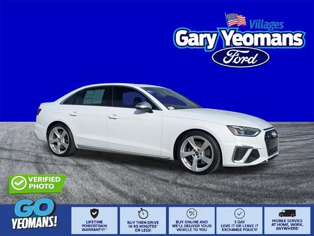 Certified Used 2020 Glacier White Metallic Audi 3.0T Premium image 1