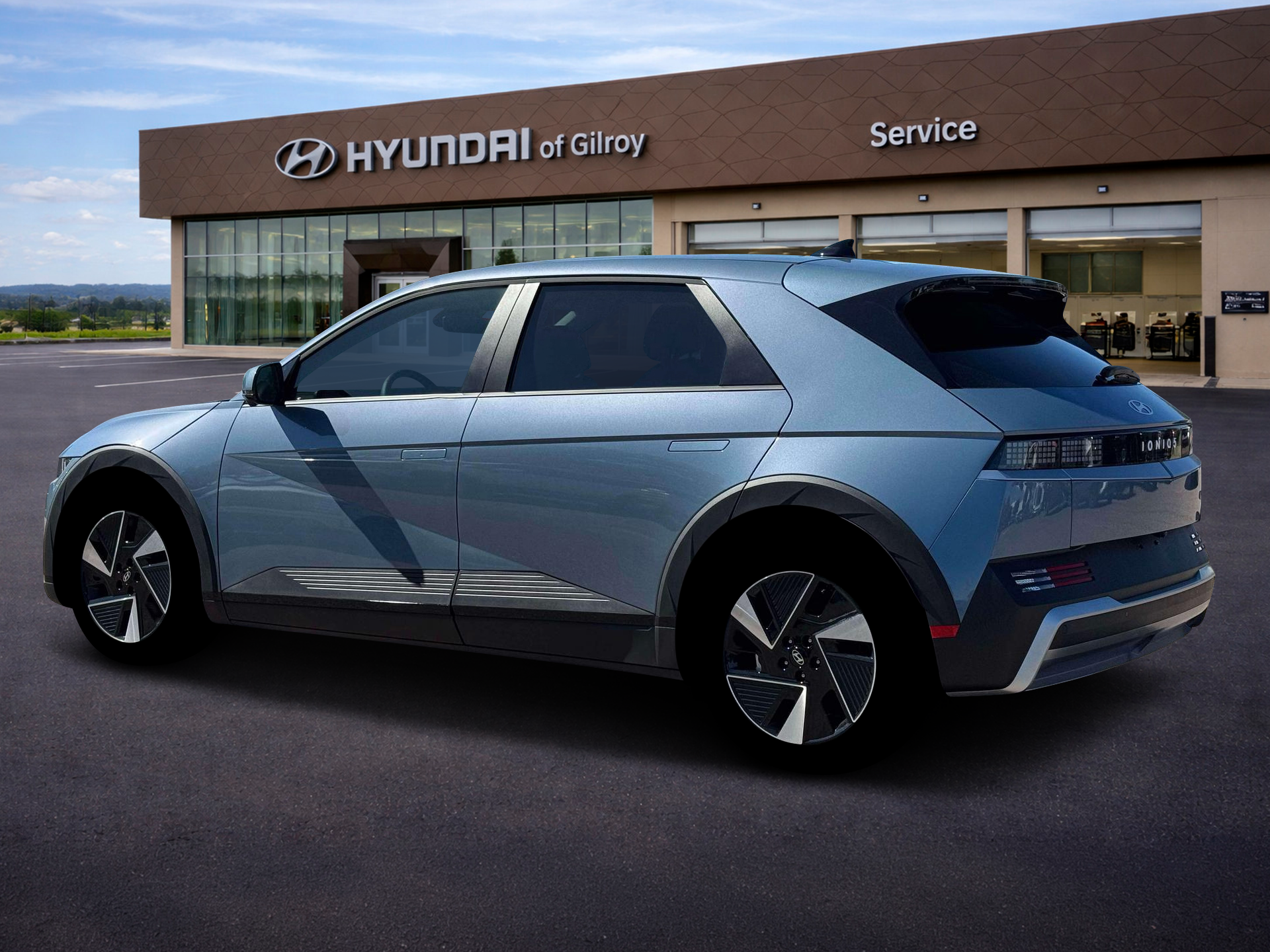 New 2026 Blue Hyundai SEL image 4