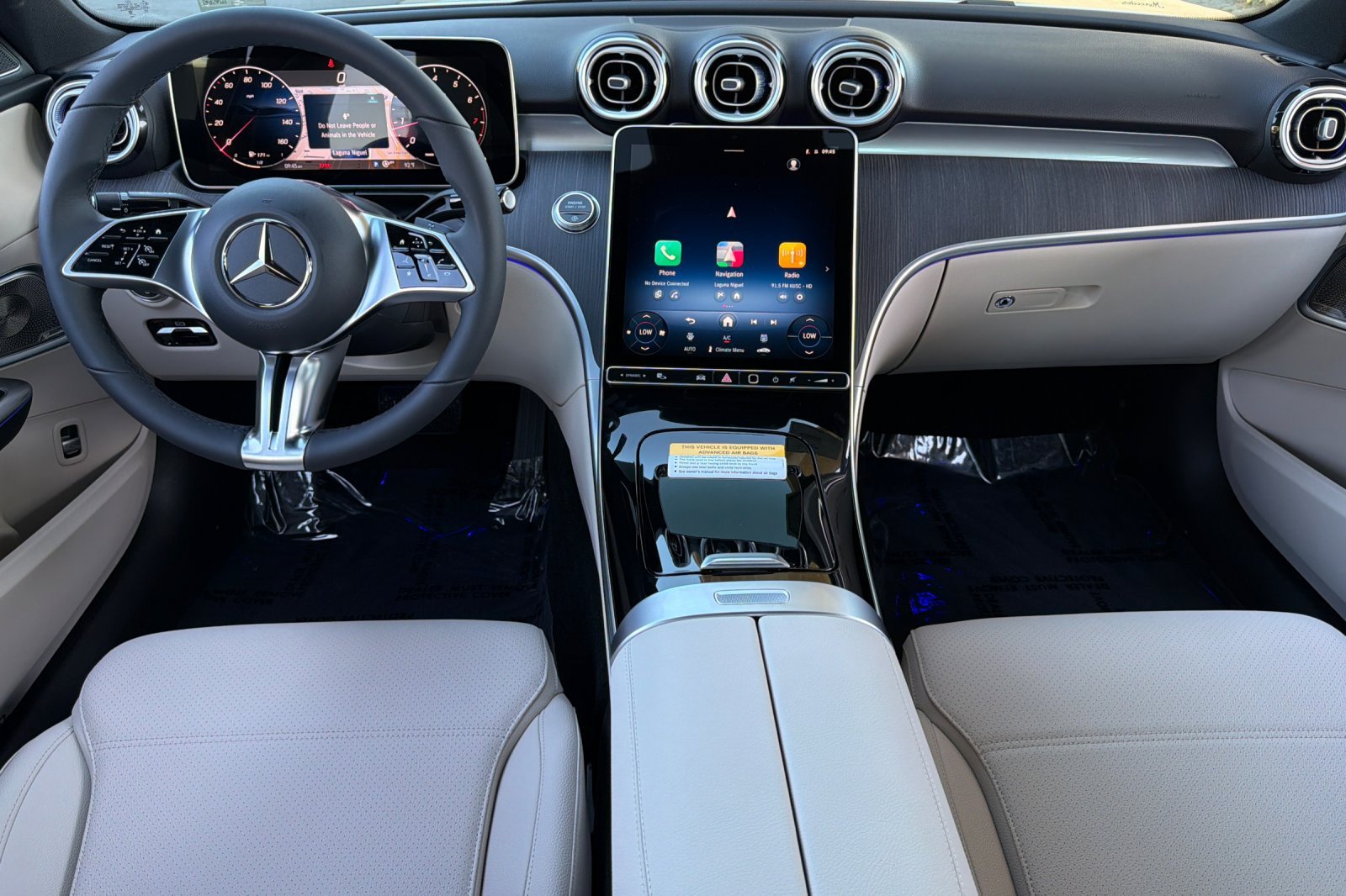 New 2026 Polar White Mercedes-Benz C 300 image 2