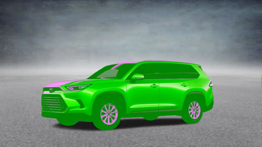 New 2026 Red Toyota XLE image 3