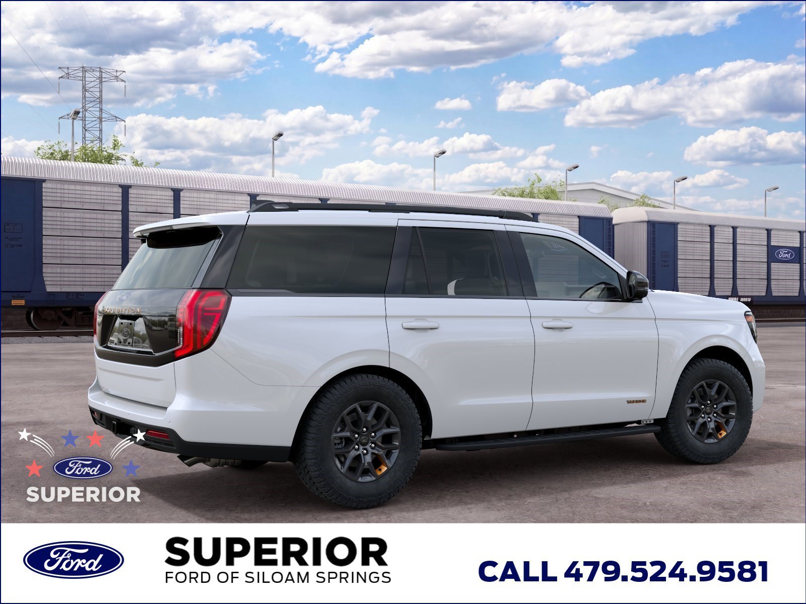 New 2027 Star White Metallic Tri-Coat Ford Tremor image 6