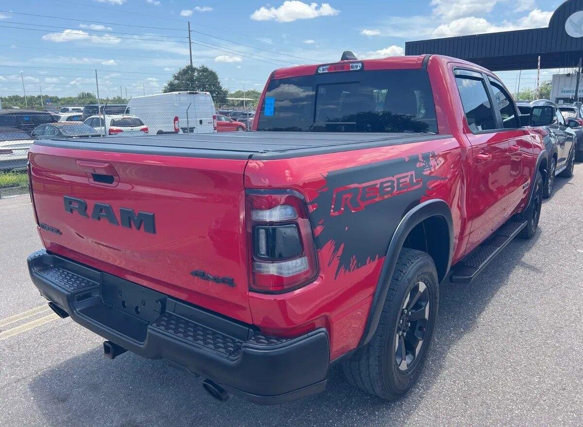 Used 2020 Flame Red Clearcoat Ram Rebel image 4