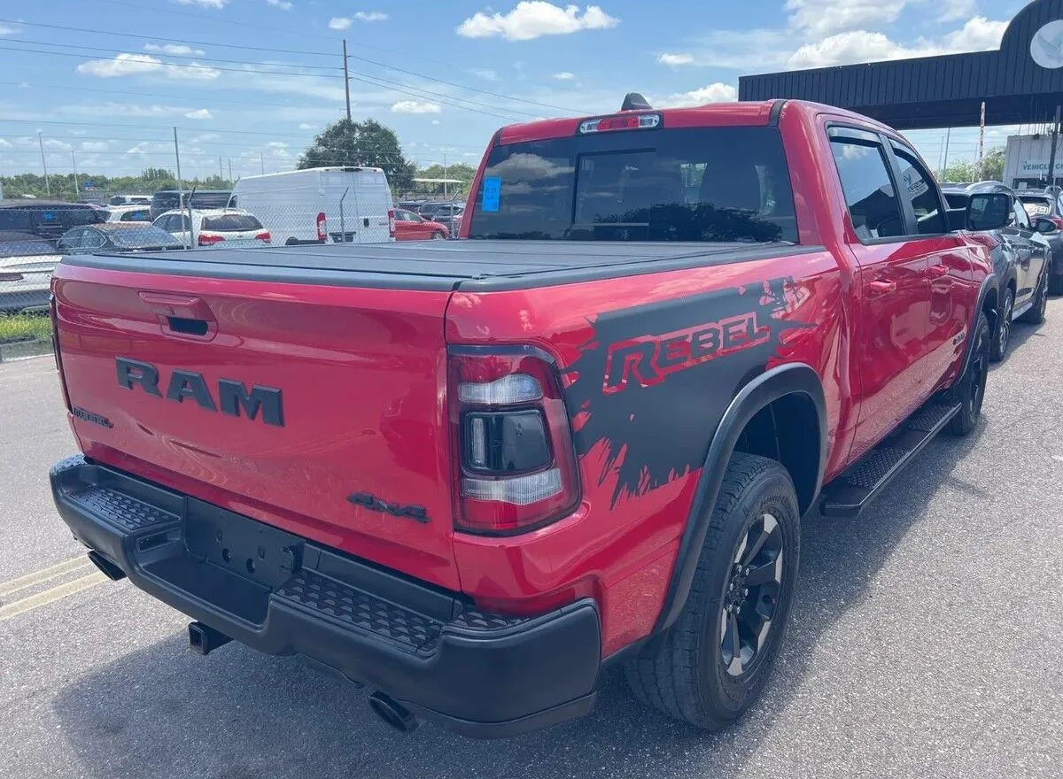 Used 2020 Flame Red Clearcoat Ram Rebel image 4