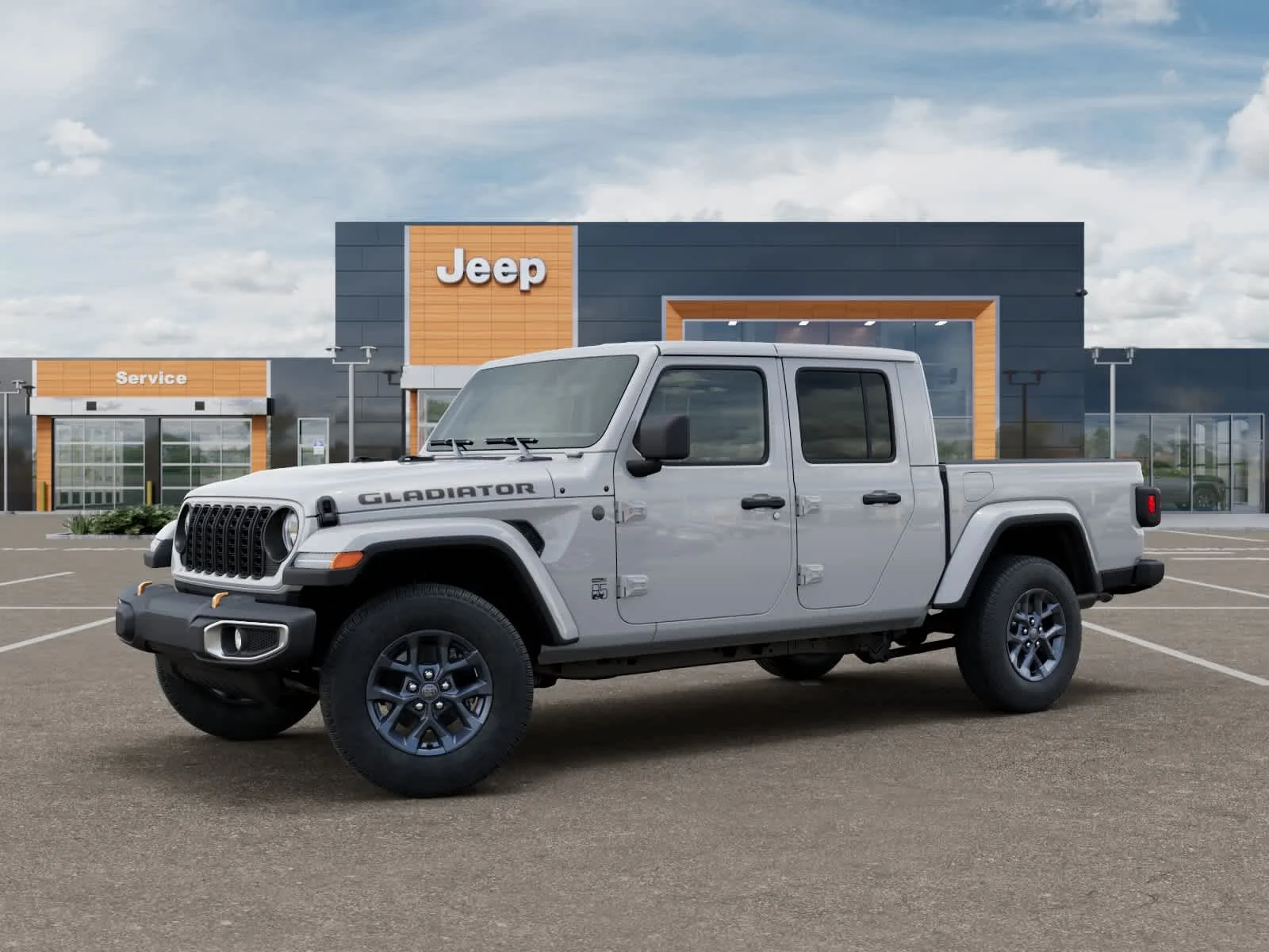 New 2026 Bright White Clearcoat Jeep 85th Anniversary Edition image 2