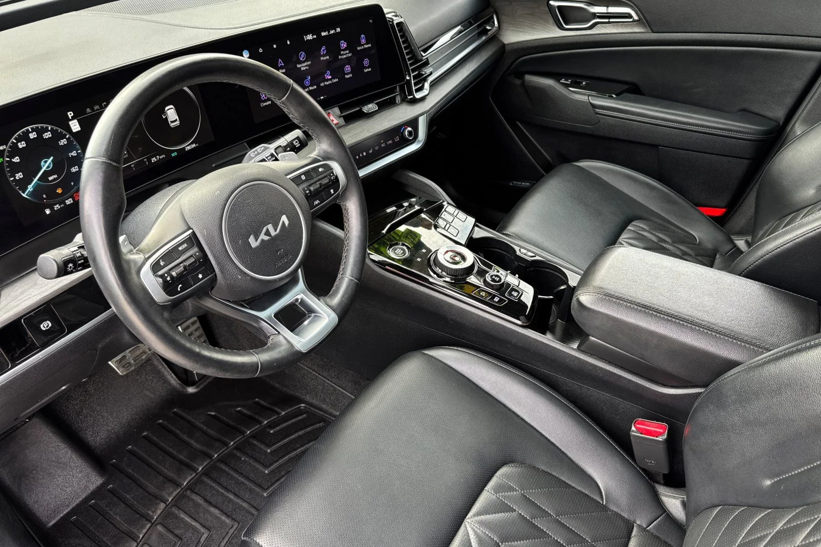 Certified Used 2023 Fusion Orange Kia X-Line Prestige image 3