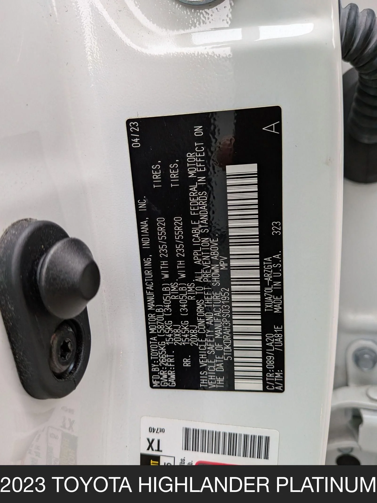Used 2023 Wind Chill Pearl Toyota Platinum image 26