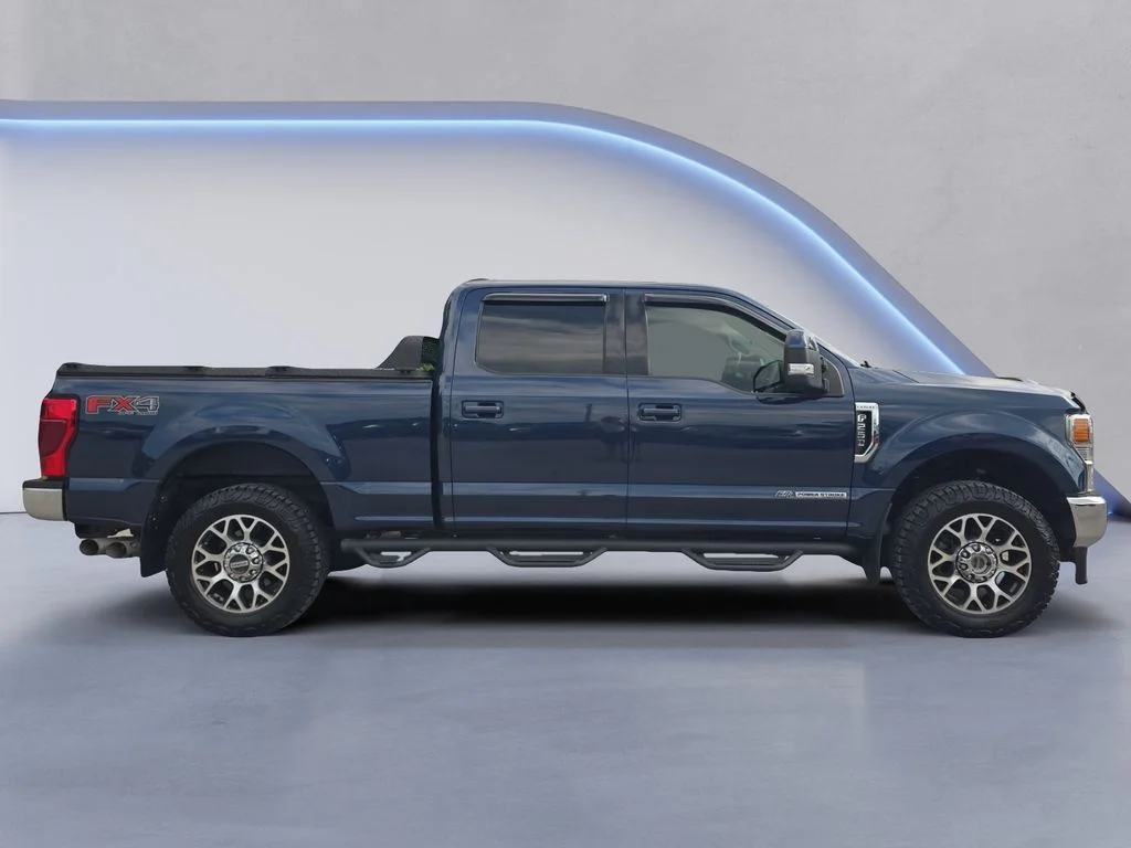 Used 2020 Blue Jeans Metallic Ford LARIAT image 7