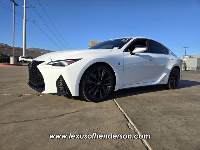 Certified Used 2024 White Lexus 350 F SPORT Design image 2