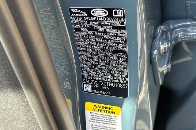 New 2026 Tribeca Blue Land Rover Hoxton Edition image 27