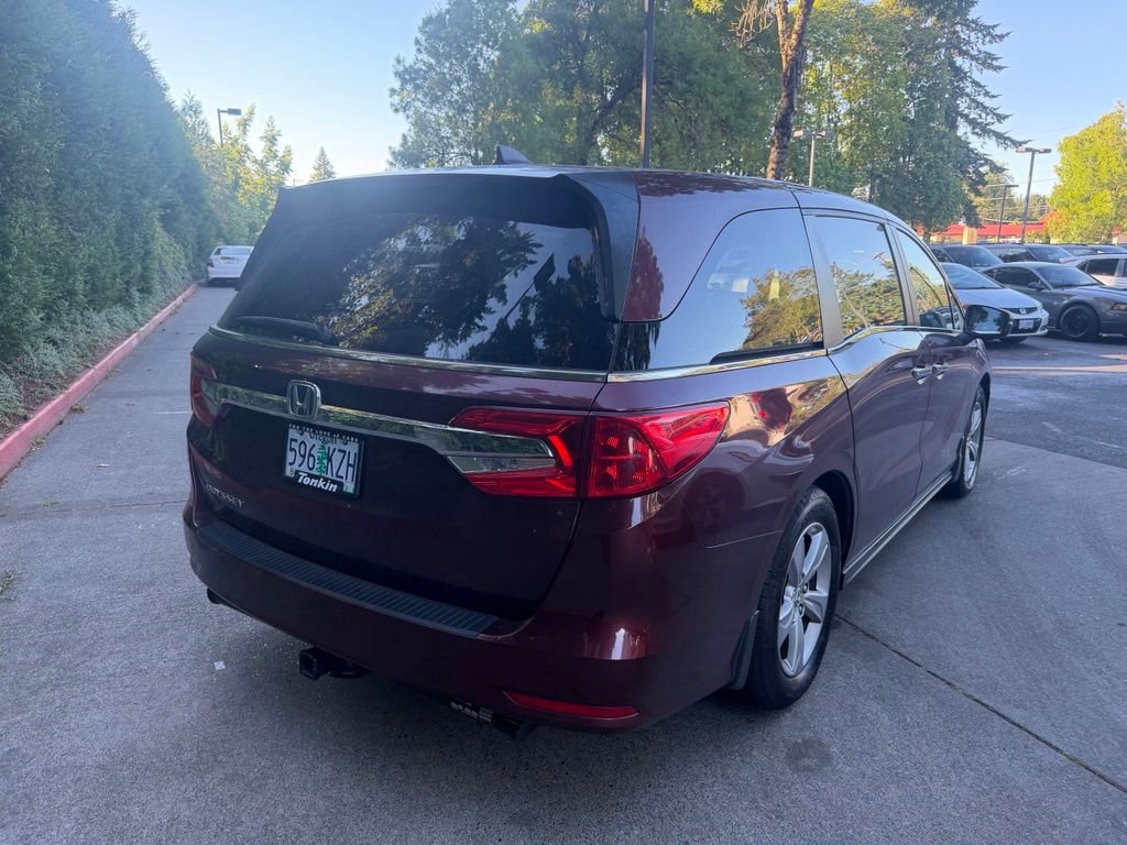 Used 2018 Deep Scarlet Pearl Honda EX-L image 2