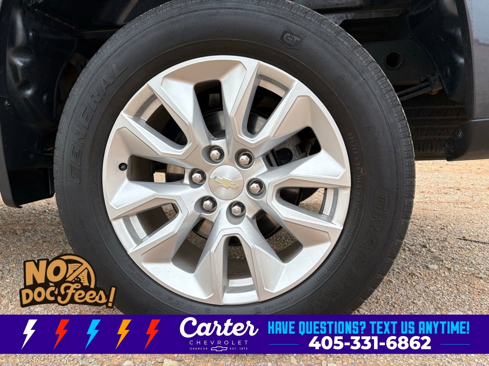 Used 2022 Shadow Gray Metallic Chevrolet Custom image 12