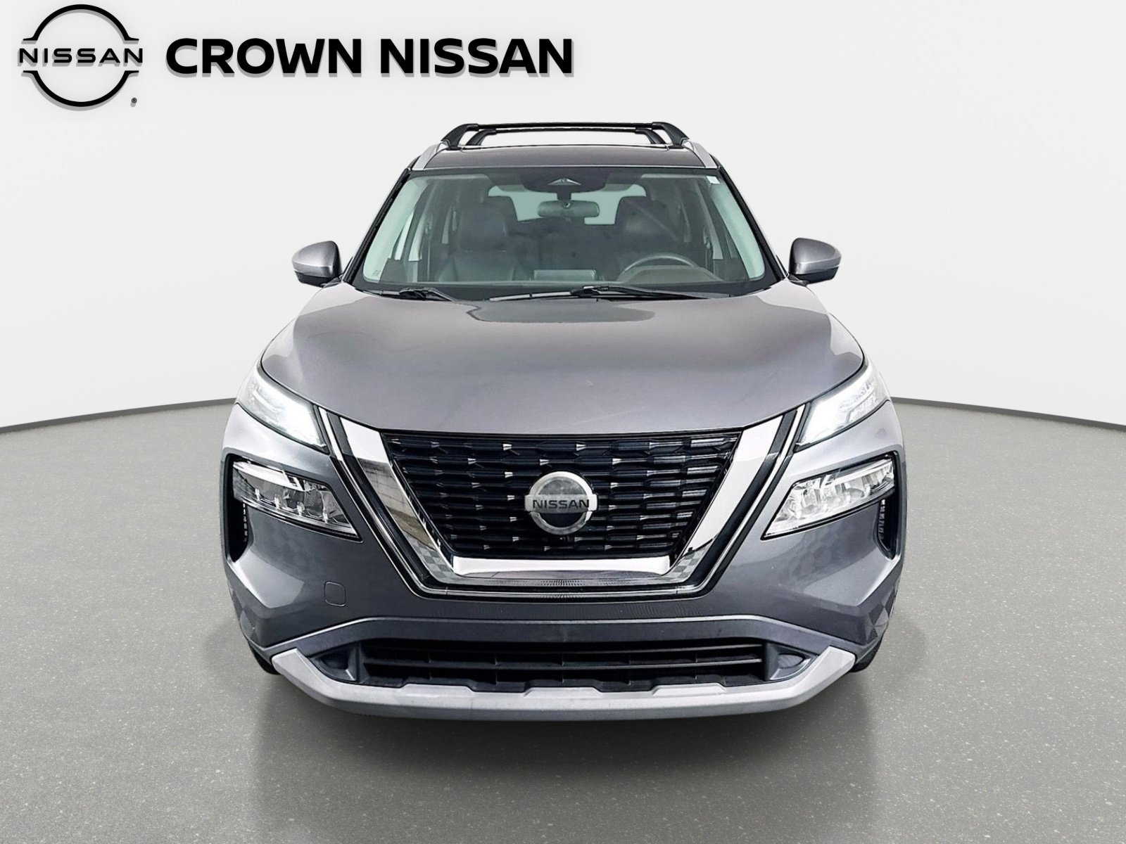Used 2021 Gun Metallic Nissan SV image 2