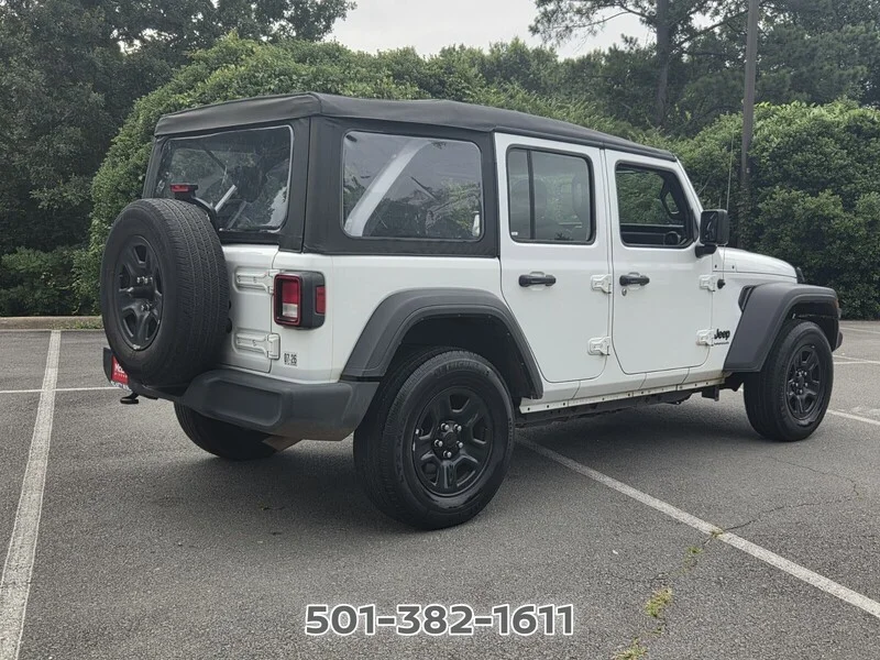 Used 2023 Bright White Clearcoat JEEP SPORT 4 DOOR 4X4 image 5