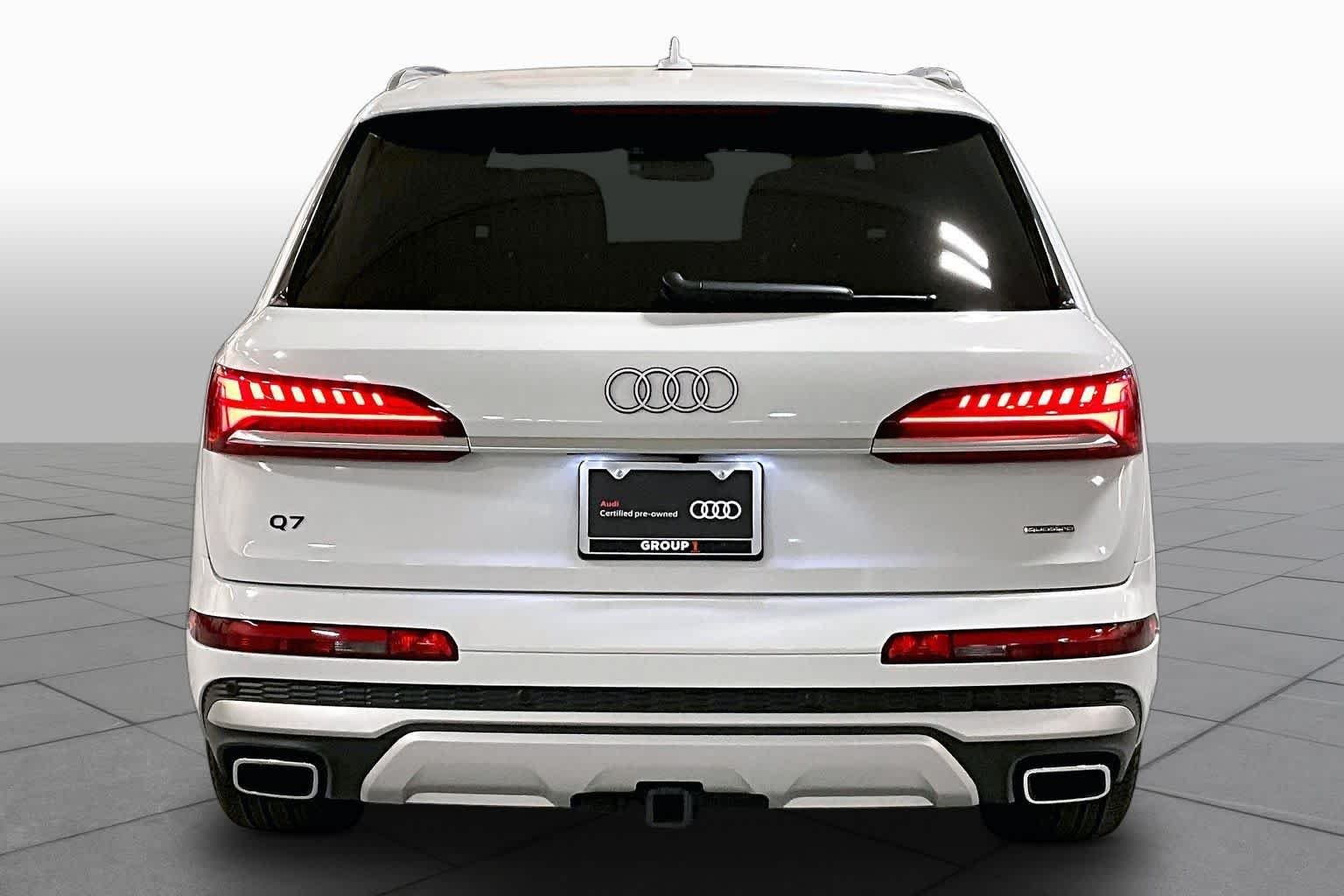 Used 2026 Glacier White Metallic Audi Premium Plus image 5