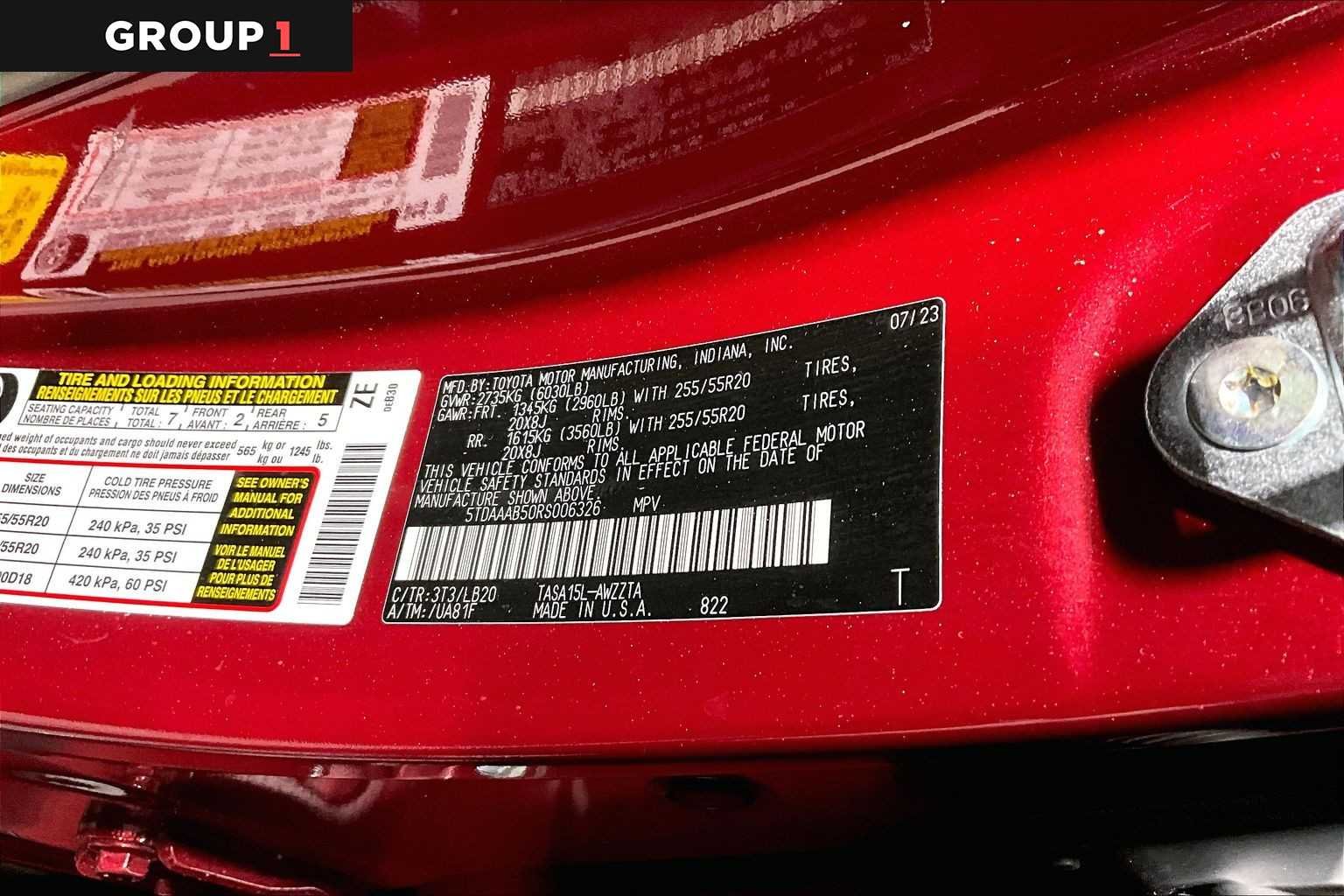 Certified Used 2024 Ruby Flare Pearl Toyota Platinum image 37
