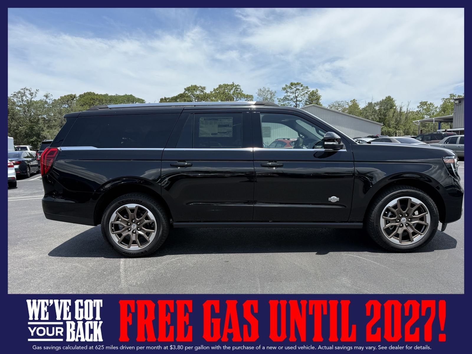 New 2026 Agate Black Metallic Ford King Ranch image 3