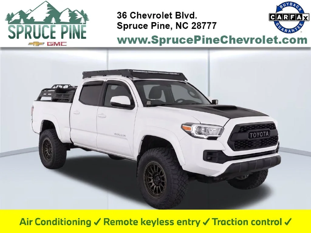 Used 2017 White Toyota TRD Sport image 1